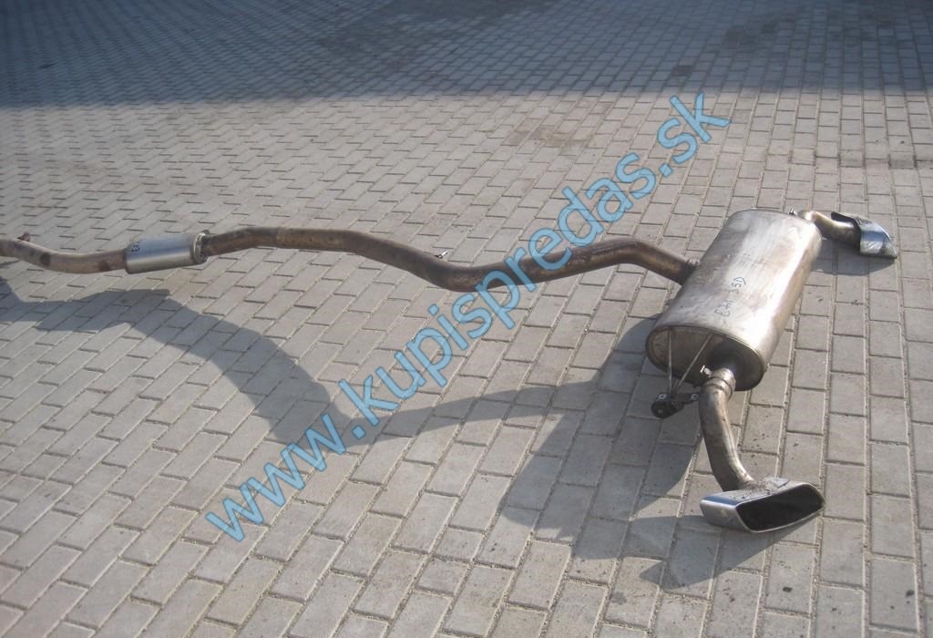Výfukové potrubie s tlmičom BMW X6 E71 3.5